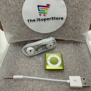 Apple iPod Shuffle 4th Gen 2GB Lime  Green + 1 YR Warranty